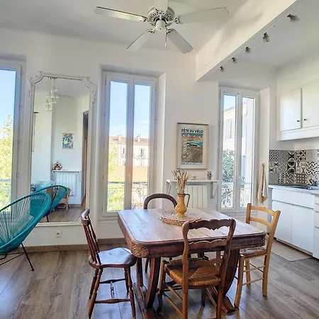 Casa Blue Sur Jolie Place Proche Du Vieux Port By Laconciergerie13 Lägenhet *